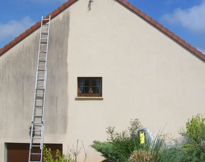 Nettoyage façade Nice avec traitement anti moisissure