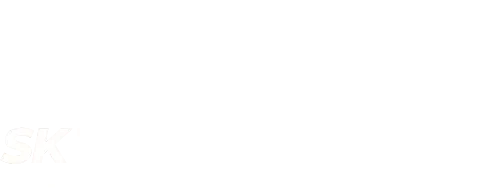 Logo blanc SK Toiture Façade